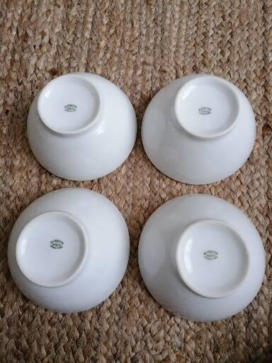 Fire porcelain bowl Aluminite Frugier