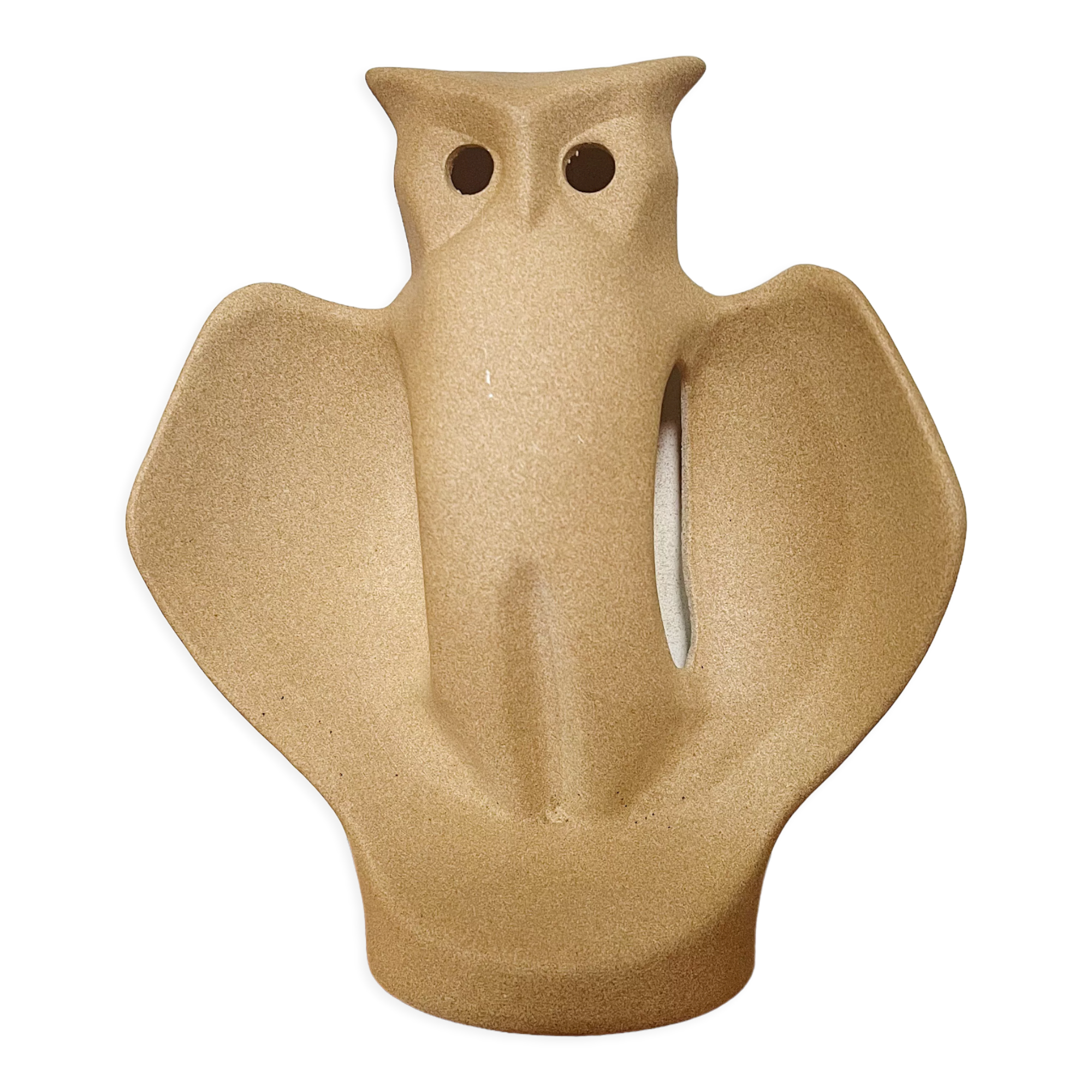 Owl ceramic lamp 70s/80s
