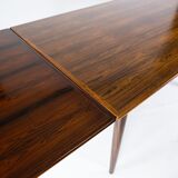 Dining table in rosewood with extensions from the 1960s