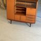 Very beautiful Scandinavian highboard in teak from the 1960s.