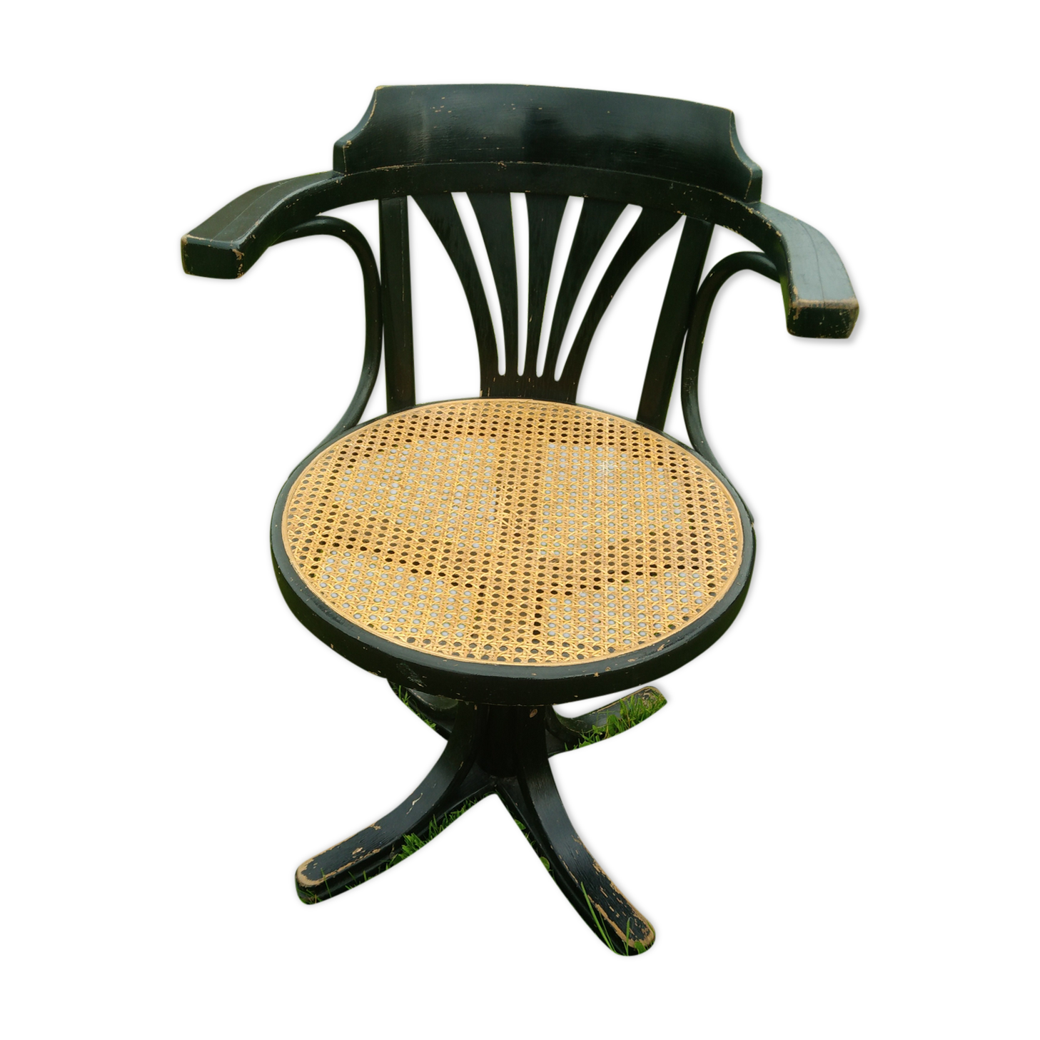 Swivel office armchair Thonet