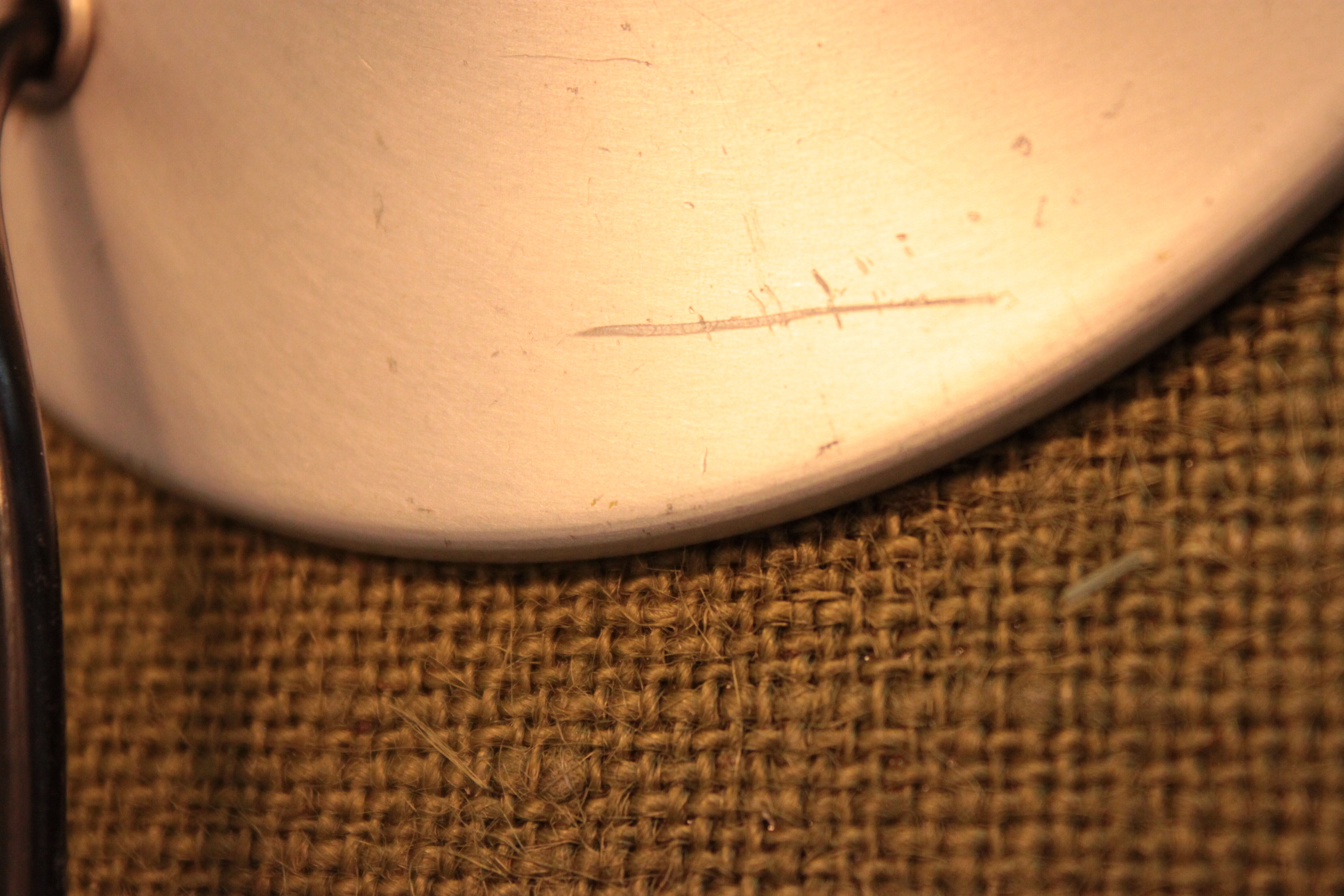 Rare little mushroom lamp brushed steel space age 1970