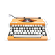 Machine to type Olympia Traveller Luxury Orange revised new ribbon