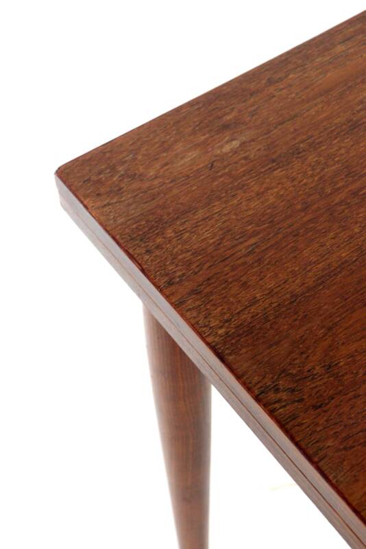 Lübke extendable rectangular dining table mid century modern