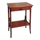 Table d'appoint en bois massif courbé - début XXeme