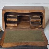 Walnut donkey desk