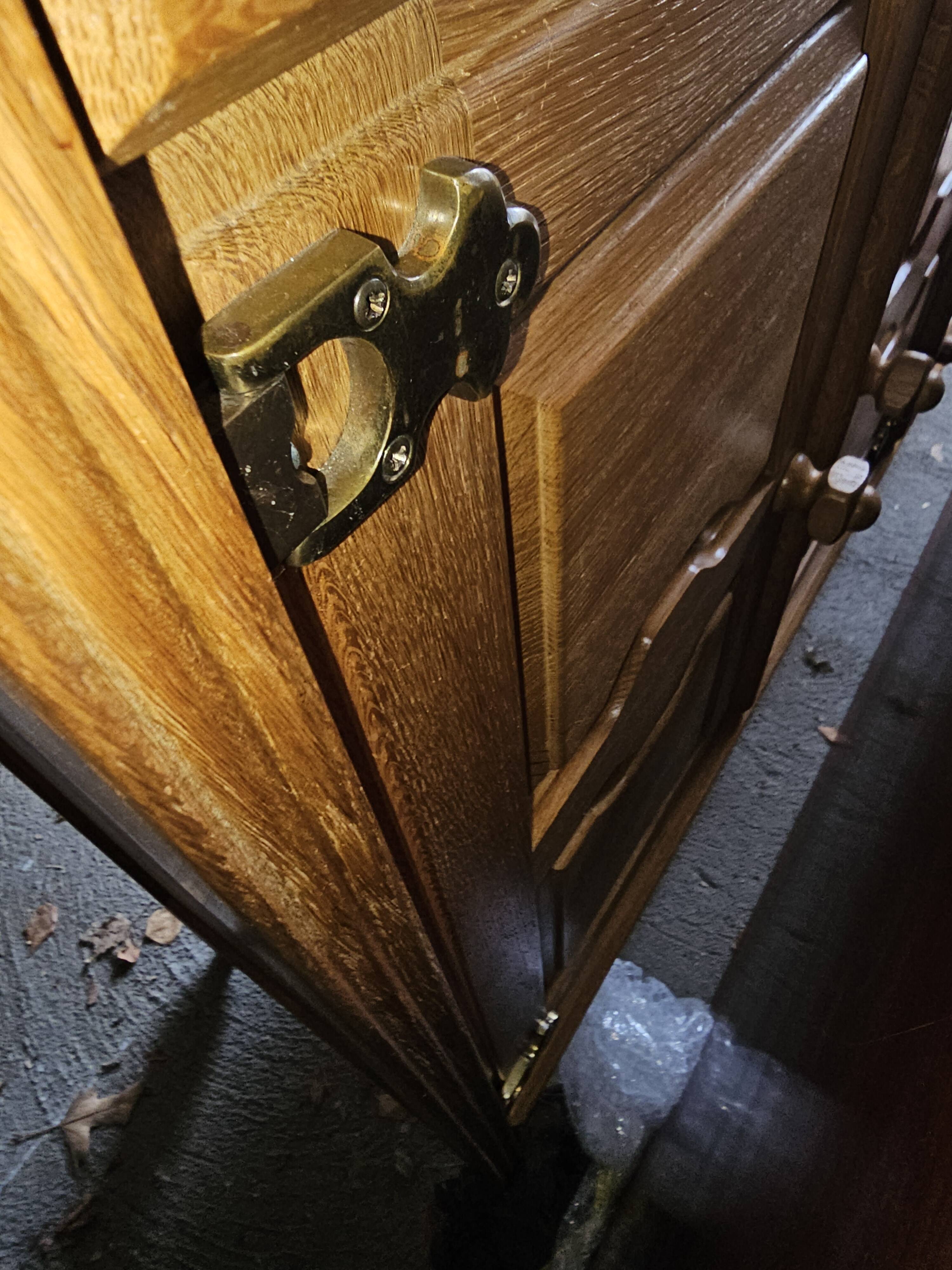 Enfilade in Solid Oak by Guillerme and Chambron, 1960s