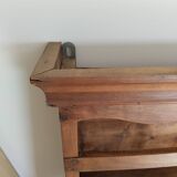 Waxed wooden dresser, antique buffet top