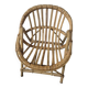 fauteuil enfant en rotin vintage