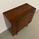 Scandinavian Chest of Drawers in Rosewood by Tibergaard 1960s