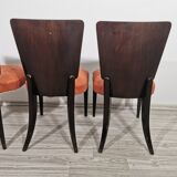 Art Deco Dining Chairs by Jindrich Halabala