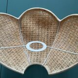 Vintage fiber wall light