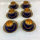 6 cups & saucers Tours porcelain