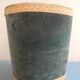 vintage velvet waste paper basket Massilly