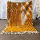 Handmade living room rug, 150 x 250 cm, orange