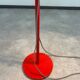 Red floor lamp by Josef Hurka for Napako