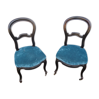 Pair of Napoleon 3 chairs