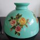 Opaline kerosene lamp lampshade