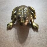 Brass frog