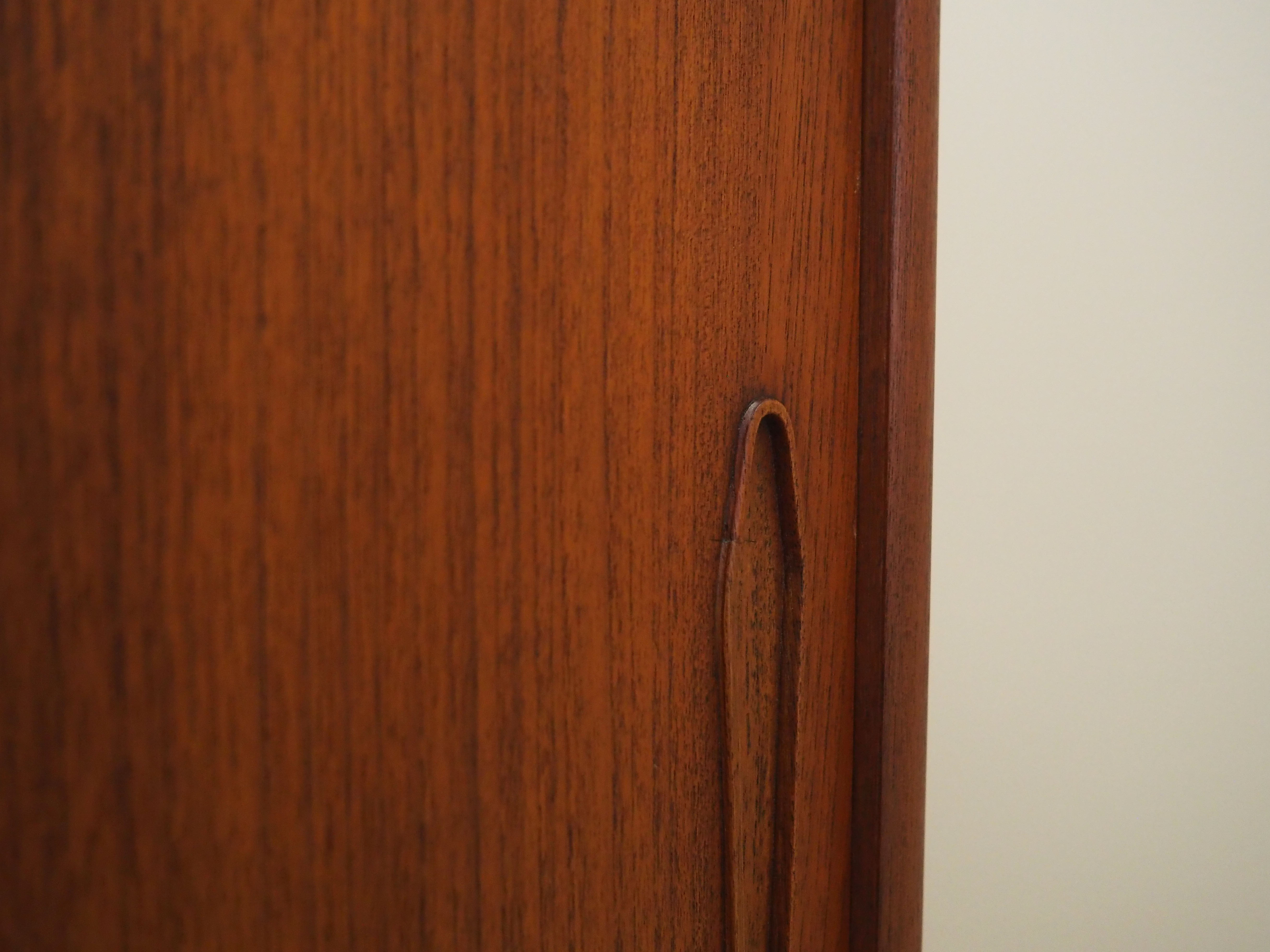 Teak sideboard, Danish design, 1970s, production: Denmark