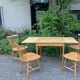 Dutch-1960s-dining-table and four chairs
