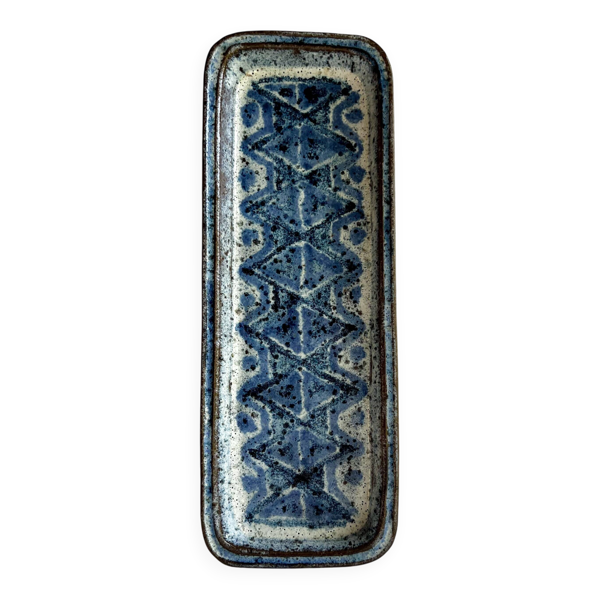 Mural Plate in Stoneware Herluf Gottschalk Olsen – Illum Bolighus, 1960