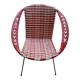 Vintage scoubidou armchair.
