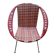 Vintage scoubidou armchair.