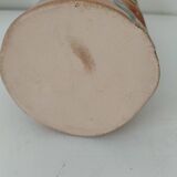 Stoneware vase signed LM, organic style, 70s/90s