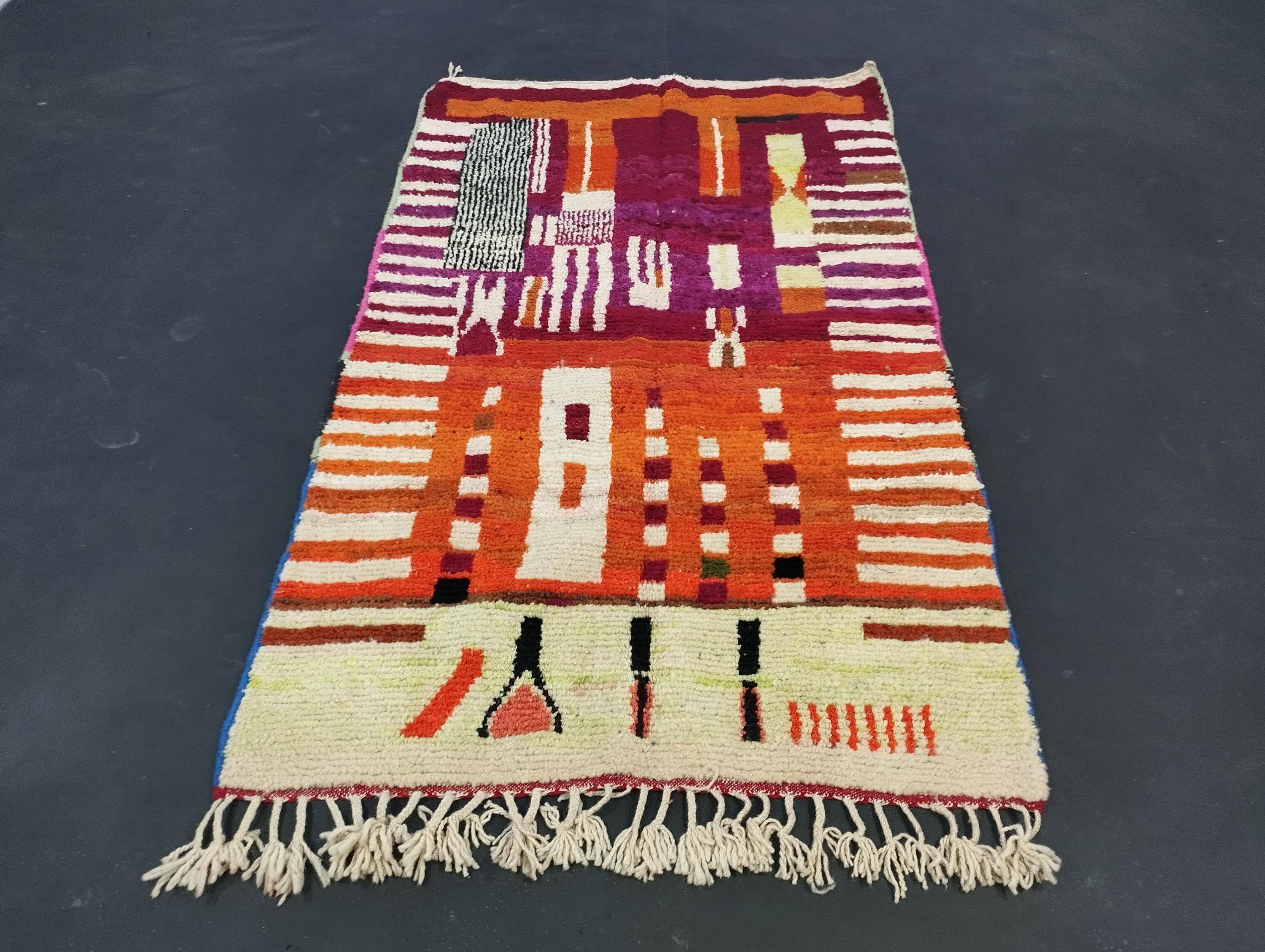 Tapis berbère authentique 3 x 2 m
