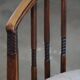 Pair of Danish armchairs in beech, reupholstered in lambswool, Art Nouveau, 1900s.
