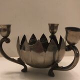 Silver metal centerpiece