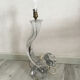 Daum living room lamp base in crystal cornucopia model 50-60'