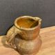 Pitcher in stoneware of the Borne signed B. Fabre
