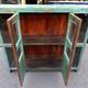 Green sideboard Indian teak wood