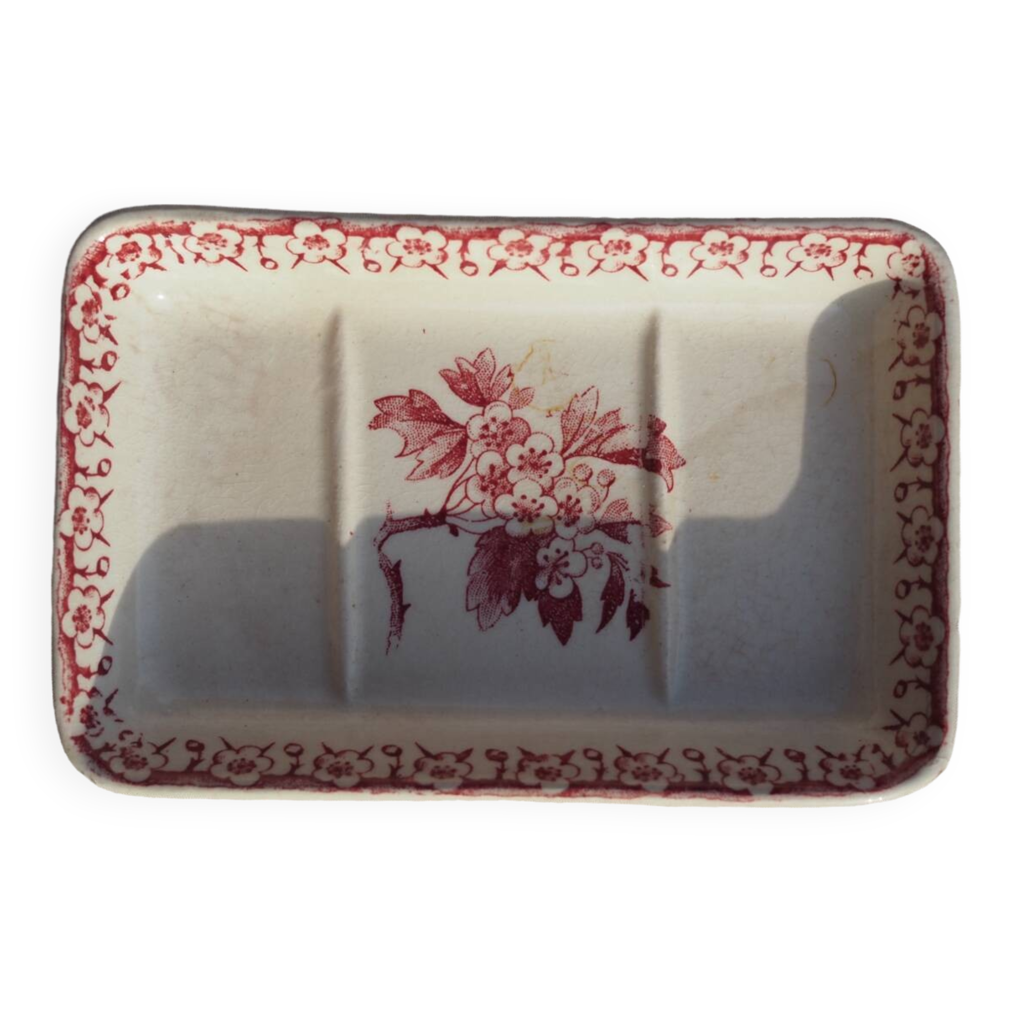 Gien Terre de Fer soap dish