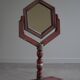 A pine table mirror by a Swedish cabinetmaker, folk art, early 20th century.