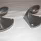 pair of industrial coat racks from the 1950s