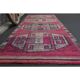Tapis vintage turc en laine et coton noué à la main, années 1970