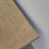 Table basse de ferme rustique en chêne massif Aérogommer - 1m18.5