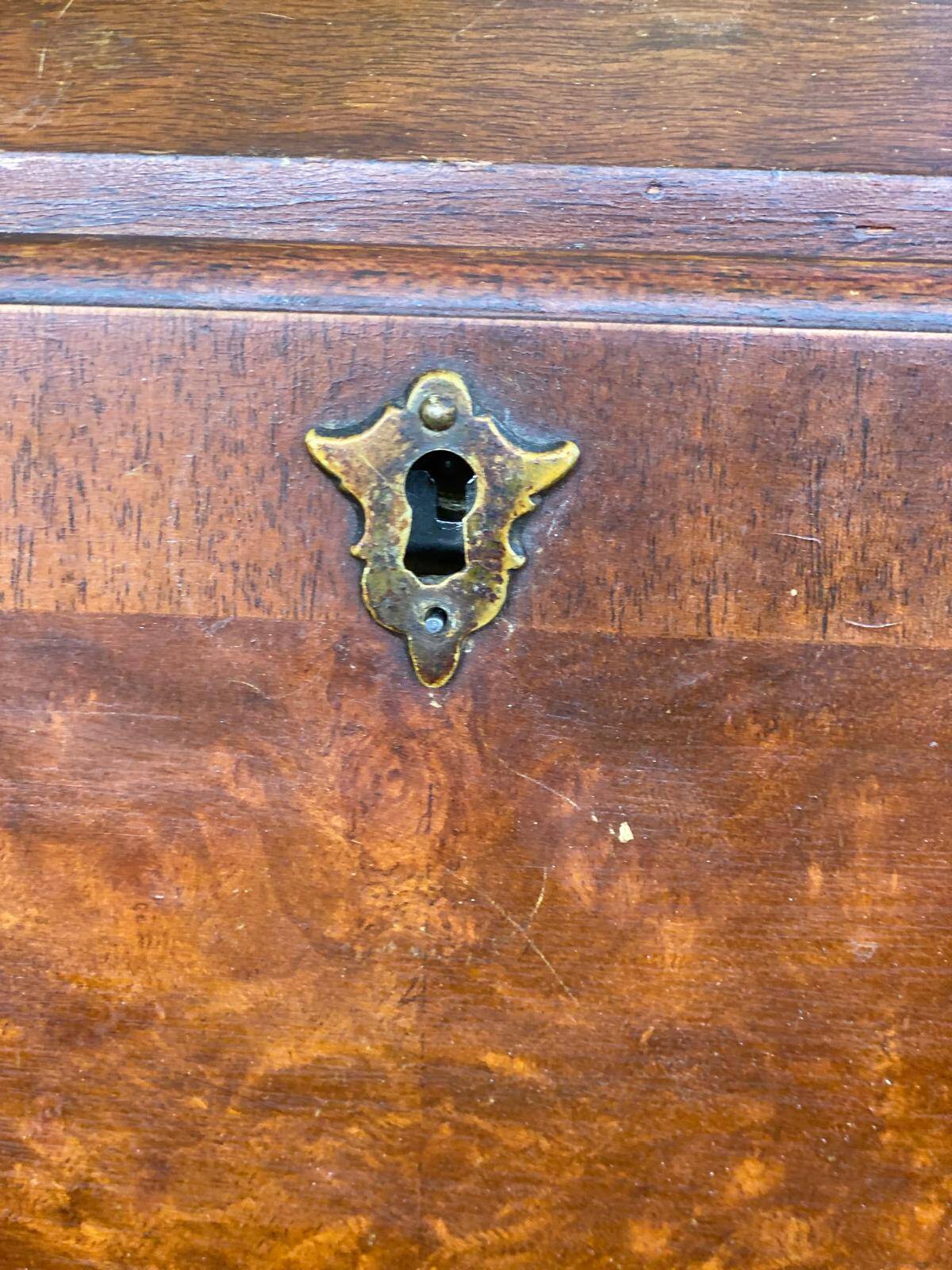 Secrétaire Chippendale en bois du XIXème