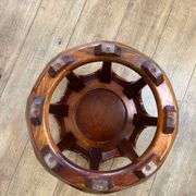 Mahogany stool, Asia, 20th century
