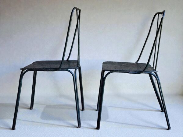 Chaises de jardin Parc et Jardin de Paris, 1950's (*4)