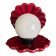 Lampe veilleuse coquillage perle vintage