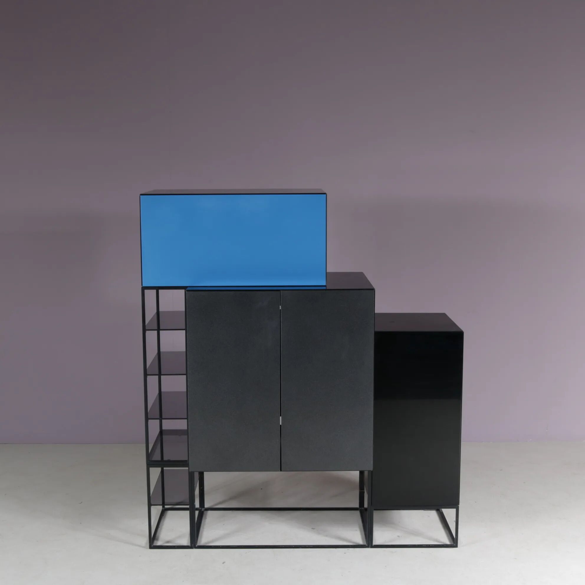 Buffet « Vision » des années 1980 par Pierre Mazairac & Karel Boonzaaijer pour Pastoe, Pays-Bas