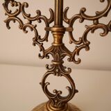 Candlestick 3 arms in brass