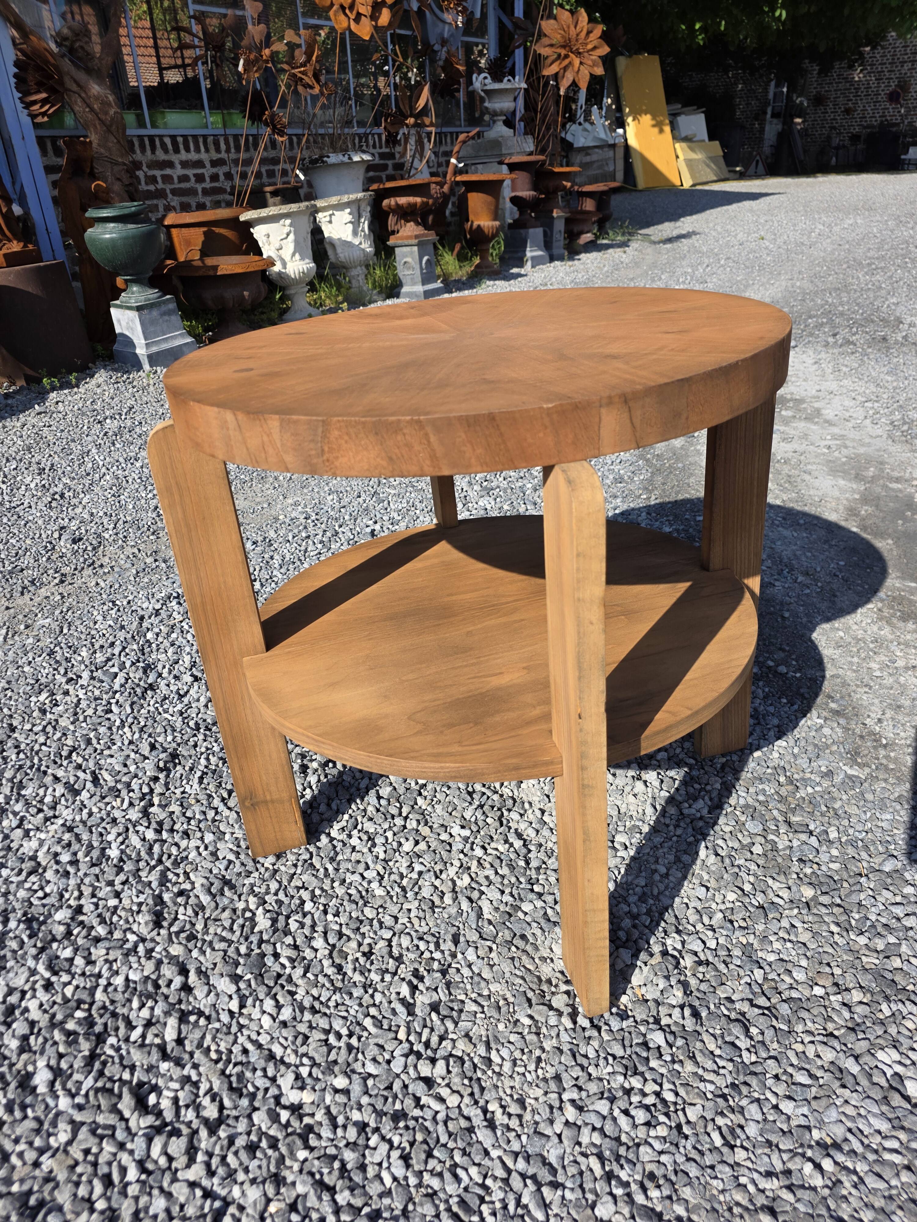 Art Deco coffee table in mahogany, 1930.