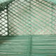 Vintage mint green wicker bookcase