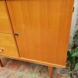 Buffet vintage miel dorée