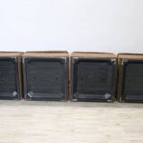 Modular Velvet Sofa by Busnelli, Italy, 1970s